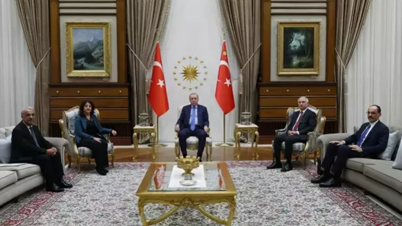 Erdoğan ile DEM Parti İmralı Heyeti Arasında Kritik Görüşme Başladı!