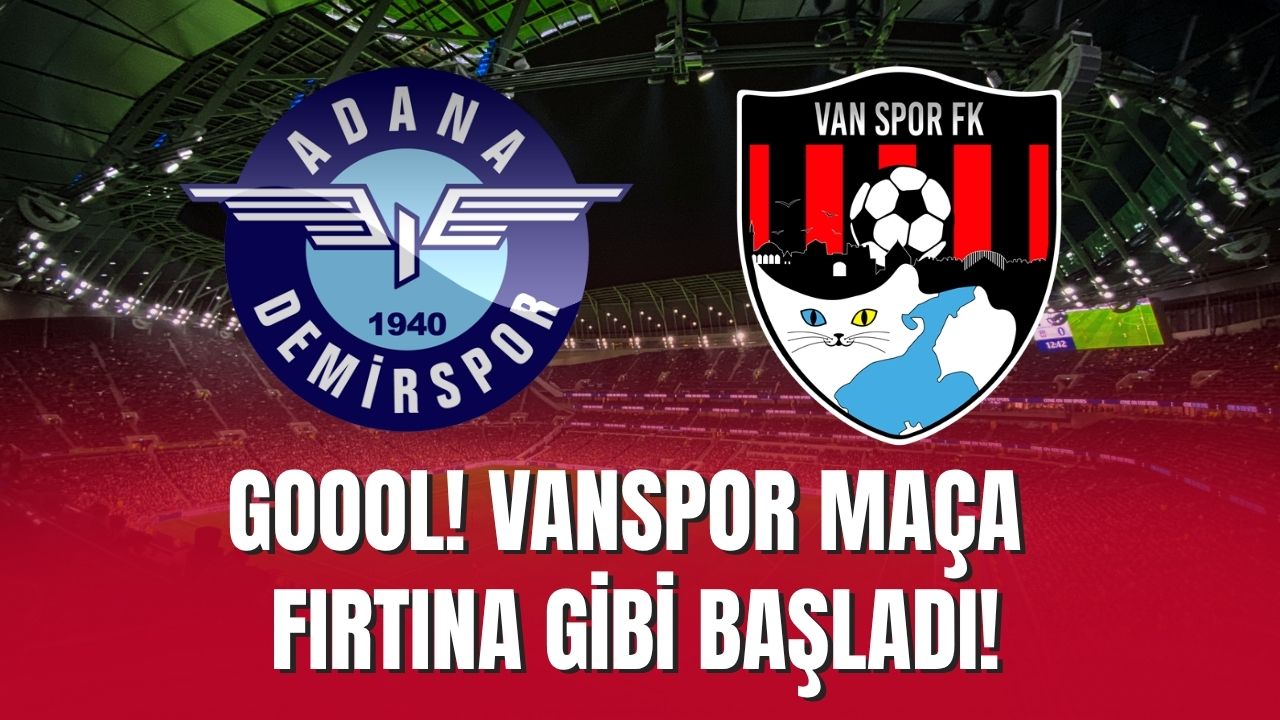 Vanspor Maça Fırtına Gibi Başladı!