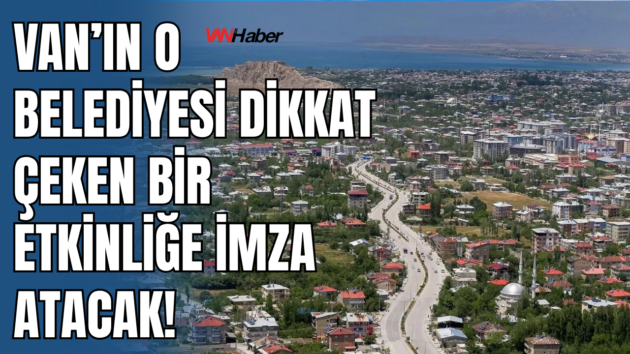 Çaldıran Belediyesi'nden Anlamlı Çevre Hareketi: Kadınlar  Fidan Dikecek!