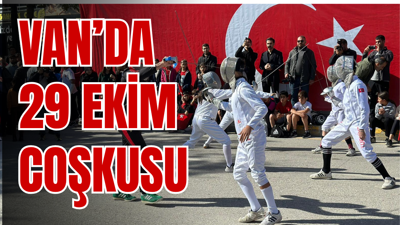 Van’da Cumhuriyet’in 102. Yılı Coşkuyla Kutlandı