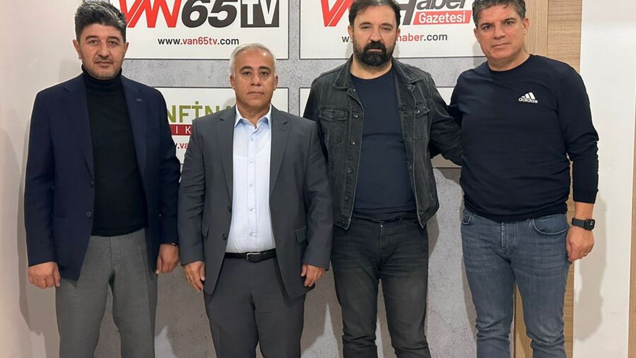 İş İnsanından Van65 TV’ye Hayırlı Olsun Ziyareti