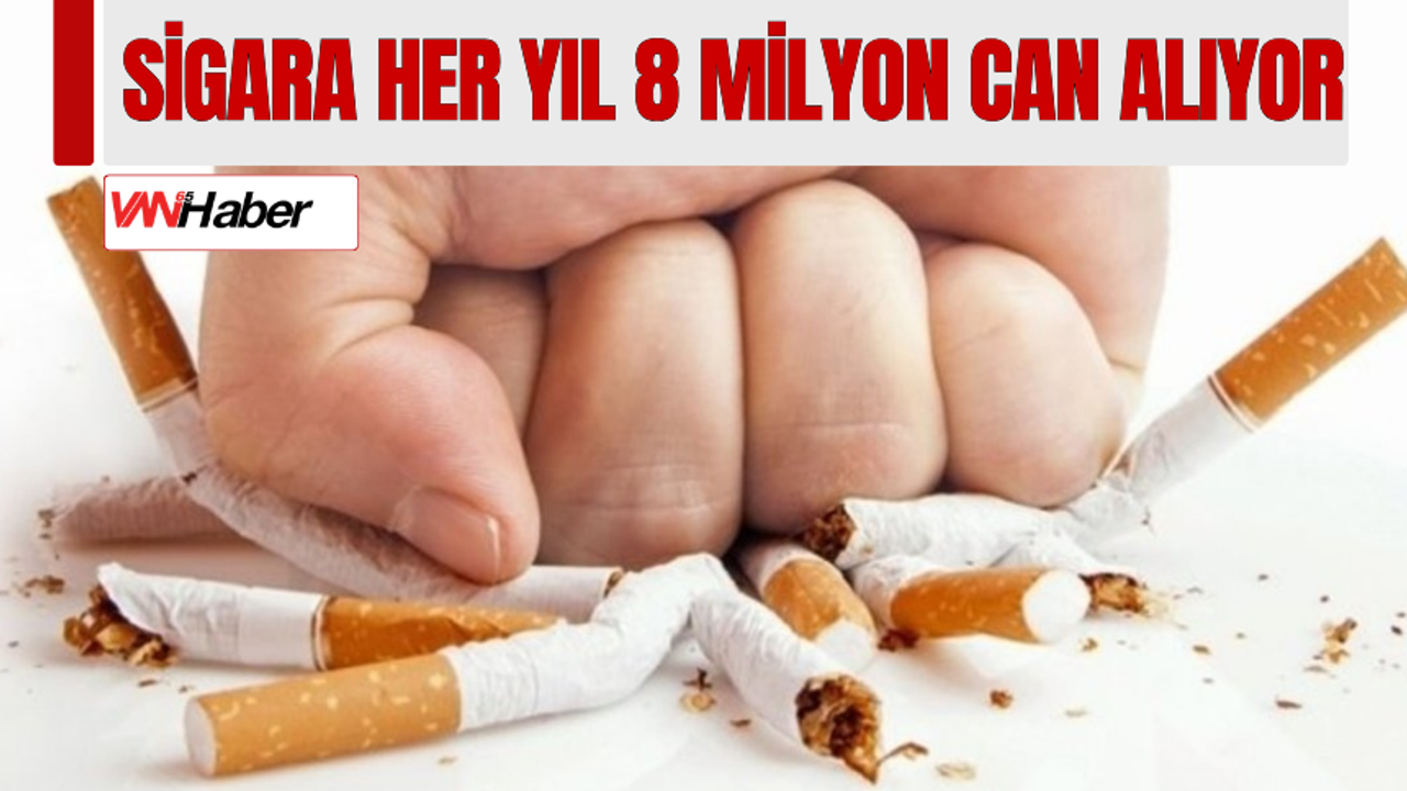 Sigara Her Yıl 8 Milyon Can Alıyor