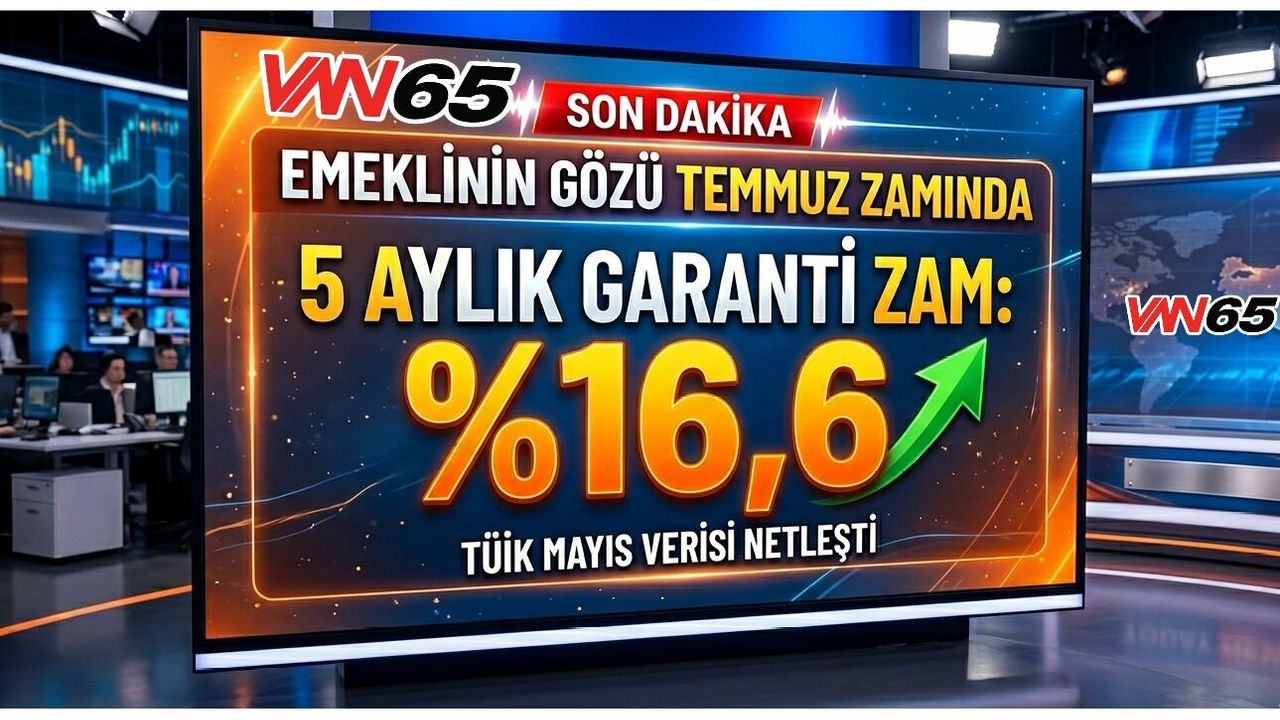 Mayıs Enflasyonu Açıklandı: Emekli Zammı Ne Kadar Olacak?