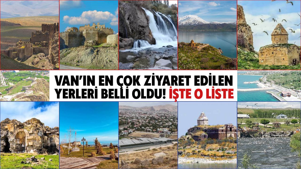 Van'ın En Çok Ziyaret Edilen Yerleri Belli Oldu! İşte O Liste