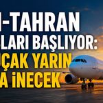 Van-Tahran Uçuşları Başlıyor! İlk Uçak Yarın Van’a İnecek!