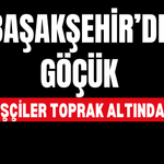 Başakşehir’de Göçük: Vanlı İşçiler Toprak Altında Kaldı!