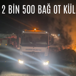 Van’da 2 Bin 500 Bağ Ot Kül Oldu! Yangın 5 Saatte Söndürüldü