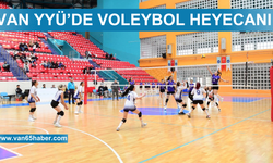 Van’da Üniversiteler Arası Voleybol Heyecanı