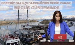 Edremit Balıkçı Barınağı'nın Devir Kararı Meclis Gündeminde