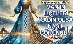 Van ve ilçeleri kadın olsaydı nasıl görünürdü? Yapay zekâ yanıtladı!