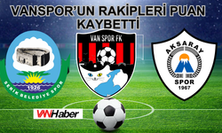 Vanspor'un rakipleri puan kaybetti