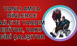 Vanlı Amca Binlerce Aileye Yardım Ediyor, Vakıf Gibi Çalışıyor