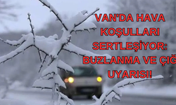 Van'da Hava Koşulları Sertleşiyor: Buzlanma ve Çığ Uyarısı!