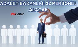 Adalet Bakanlığı 32 Personel Alacak: Başvurular Başladı