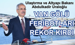 Van Gölü Feribotları Rekor Taşıma Hacmine Ulaştı