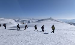 Doğa tutkunları Çavuştepe zirvesine tırmandı