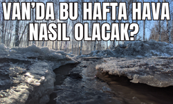 Van’da Hava Sıcaklıkları Hafta Boyu Eksi Derecelerde Seyredecek