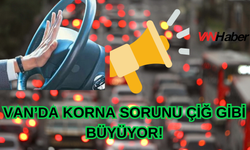 Van’da Korna Sesleri Vatandaşı Bezdirdi!