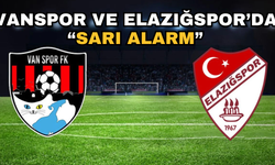 Elazığspor ve Vanspor Maç Öncesi "Sarı Alarm"