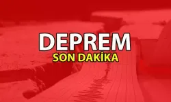 SON DAKİKA: DEPREM OLDU!