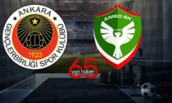 Amedspor ile Gençlerbirliği Birbirini Geçemedi