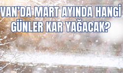 Van’da Mart Ayında Kaç Gün Boyunca Kar Yağışı Olacak? İşte detaylar…