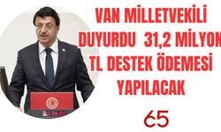 Vanlılar Müjde! 31,2 Milyon TL Destek Ödemesi Yapılacak