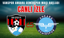 Vanspor- Ankara Demirspor Maçı Başladı! CANLI İZLE...