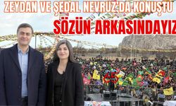 Şedal ve Zeydan Van’da Nevruz’da Konuştu: "Artık Kavga İstemiyoruz"