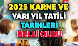 2025 Yaz Tatili ve Karne Günü Ne Zaman? İşte Detaylar...