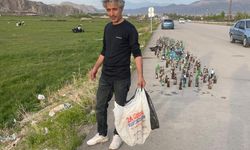 Van'da İş İnsanı Alkol Şişelerini Toplayarak Tepki Gösterdi