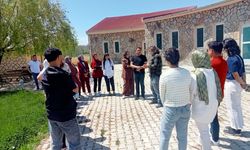 Van’da Doğa Dersine Katıldılar
