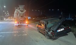 Malatya-Ankara Yolu’nda Kaza: Mikser Otomobile Çarptı, 1 Yaralı