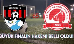Büyük Finalin Hakemi Belli Oldu! Vanspor ile Batman Petrol Spor'un Kader Maçına Kim Damga Vuracak?