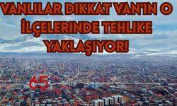 Vanlılar Dikkat Van'ın O İlçelerinde Tehlike Yakaşıyor! (1 Haziran 2025)