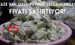 Taze Van Otlu Peyniri Tezgâhlarda! Fiyatı Şaşırtıyor!