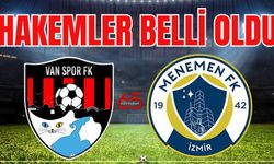 Vanspor - Menemen FK Play-Off Maçını Yönetecek Hakemler Belli Oldu (8 Mayıs 2025)