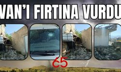 Fırtına Van’ı Vurdu: Evlerin Çatısı Uçtu, Sokaklar Savaş Alanına Döndü