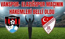 Vanspor - Elazığspor Maçının Hakemleri Açıklandı! Süper Lig Hakemi Atandı!