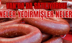 Van'da da satılıyordu! Et diye kanatlı et ve boya yedirmişler!