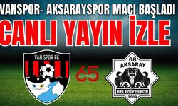Vanspor- Aksarayspor Maçı Başladı CANLI YAYIN İZLE
