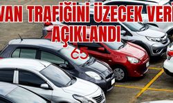 Van’da araç sayısı 100 bine yaklaştı