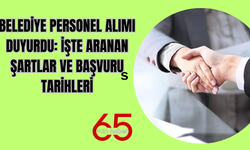 Van İlçesi Belediyesi Personel Alıyor: İşte Detaylar