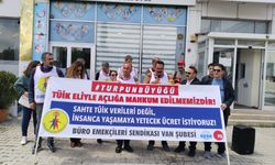 TÜİK Van Bölge Müdürlüğü Önünde Eylem: Veriler Gerçeği Yansıtmıyor!