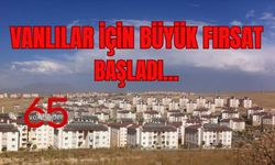 Vanlılar Dikkat! Başvurular Başladı