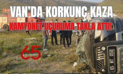 Başkale Yolunda Feci Kaza: Kamyonet Ters Döndü, 4 Yaralı!