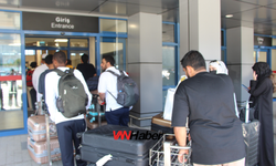 Van’dan Umman Vatandaşları Uçakla Memleketlerine Döndü