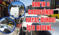 Van’ın Göbeğinde Trafik Felç! İşte Nedeni