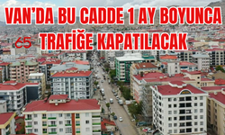 Van'da Eski Cezaevi Caddesi Kapanıyor, Van Yenileniyor!