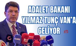 Adalet Bakanı Van'a Geliyor!